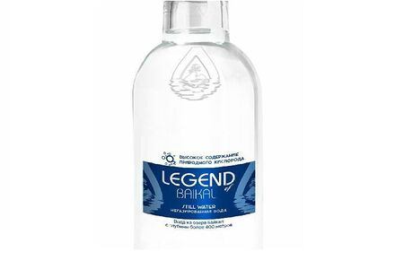 Вода Legend of Baikal без газа