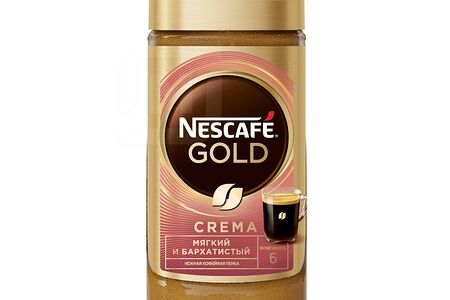 Nescafe Gold Crema Кофе раствор