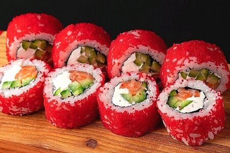 Калифорния с лососем сяке