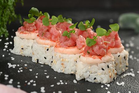 Лангустин с тунцом