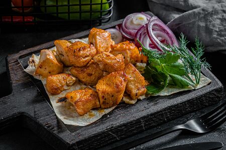Шашлык из курицы по-турецки