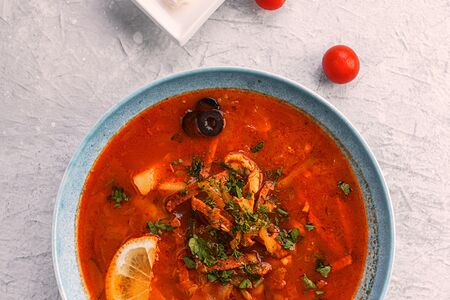 Солянка мясная