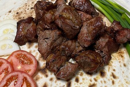 Шашлык из cвинoй шеи