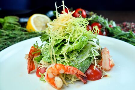 Цезарь с креветкой