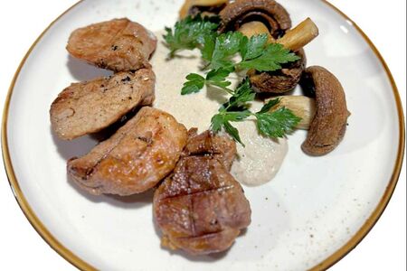 Свиная вырезка гриль 