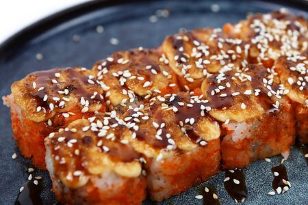 Запеченный ролл Сяке hot