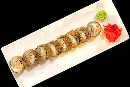 Темпура с Лососем и омлетом