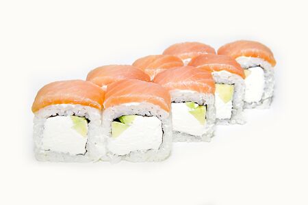 Филадельфия Копченый лосось 4 шт.