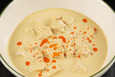 Индейка в соусе баже