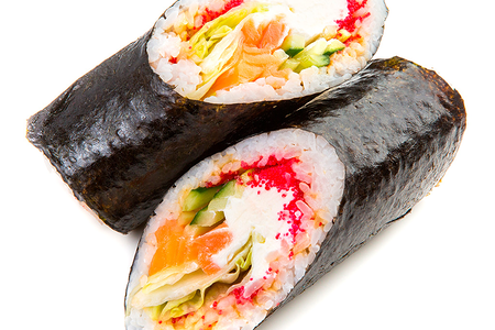 Суширито с лососем