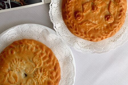 Пирог с картофелем и мясом