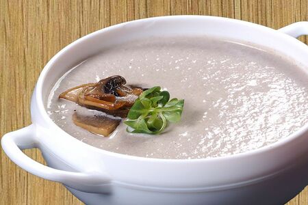 Крем-суп из морепродуктов По-милански