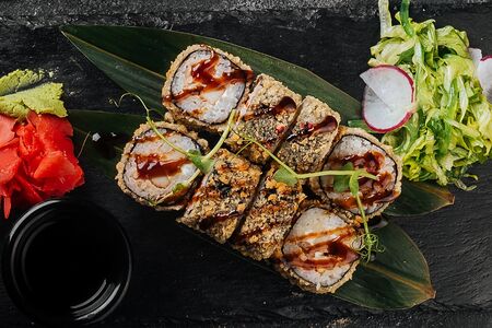 Роллы креветка темпура