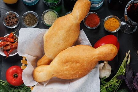 Лаваш домашний из печи