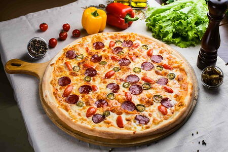 Черри пепер пицца