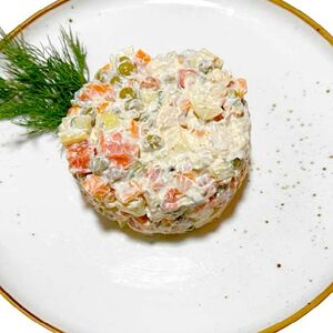 Оливье с курой