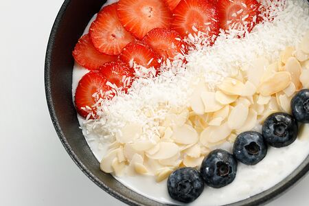 Каша рисовая на кокосовом молоке