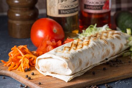 Шаурма со свининой