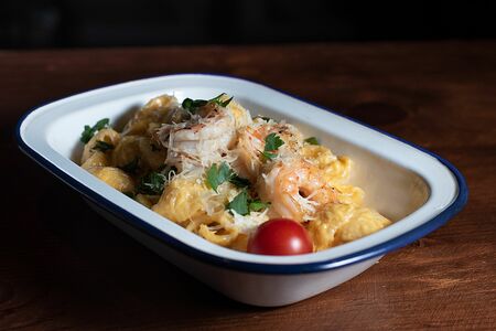 Паста Мак энд Чиз Морепродукты