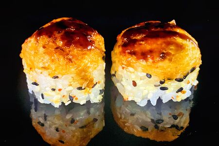 Запечённый ролл Сытный