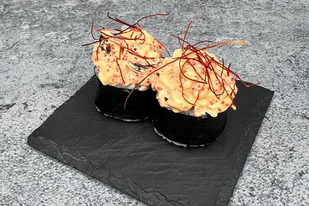 Ролл Острый с мидиями