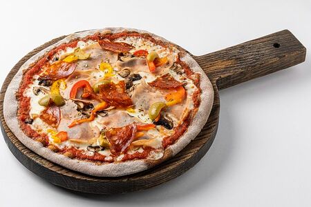 Ржаная пицца капричоза