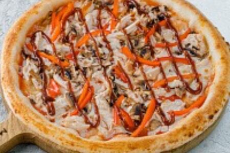 С цыпленком барбекю