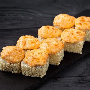 Запеченный с креветкой