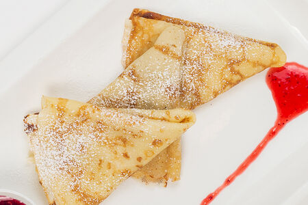 Блинчики с домашним вареньем