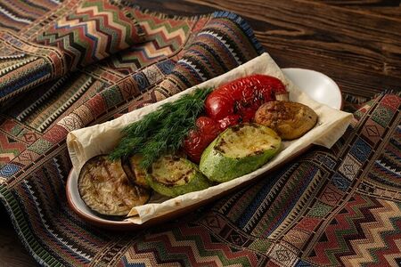 Овощи на углях