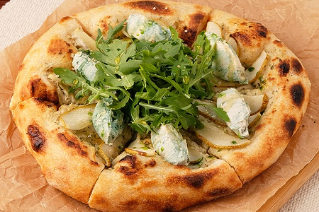 Пицца с грушей 