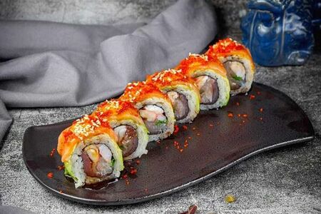 Ролл Дикий лосось