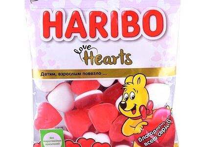 Мармелад жевательный Hearts Haribo 100г