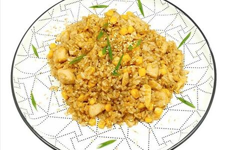 Курица с омлетом