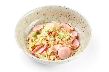 Салат с грибами и орехами