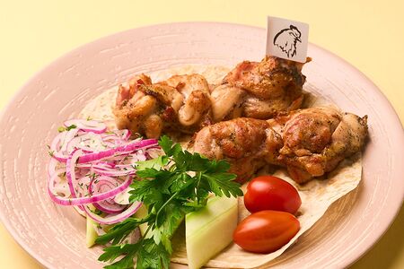 Шашлык из куриного бедра
