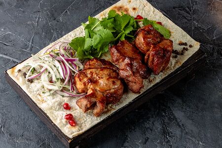 Шашлык из cвинoй вырезки