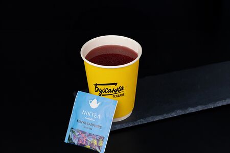 Напиток Клюква-можжевельник с чёрным чаем