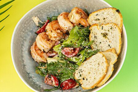 Цезарь с креветками