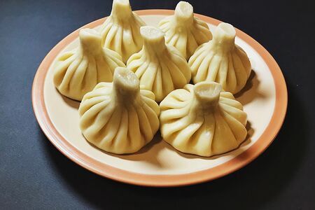 Хинкали с сыром сулугуни