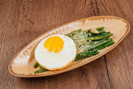 Зеленая фасоль жареная