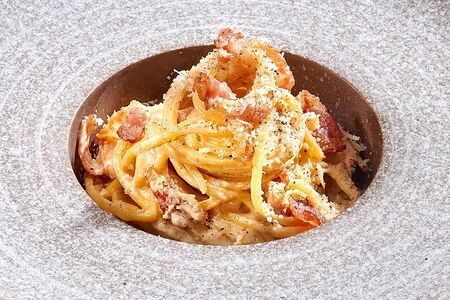 Домашняя классическая паста карбонара