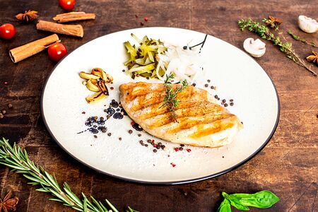 Стейк из курицы