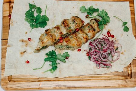 Люля-кебаб из курицы