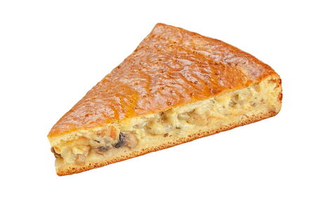 Пирог с картофелем и грибами