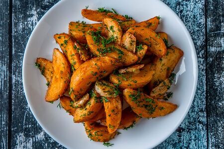 Картофель по деревенски