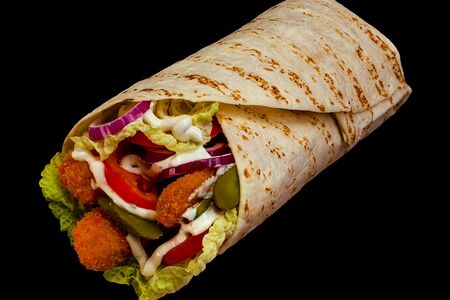 Ролл с креветками