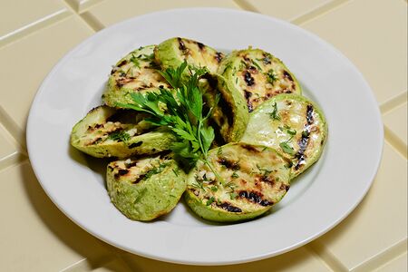 Кабачки гриль