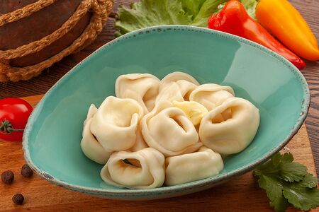 Пельмени с грузинскими сырами