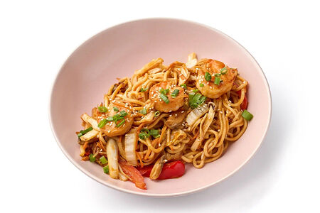 Wok лапша Том ям